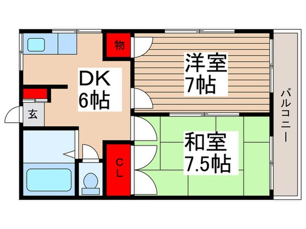 第三TYハイツの物件間取画像